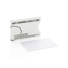 Anti-skimming beschermkaart met actieve stoorzender chip - Topgiving