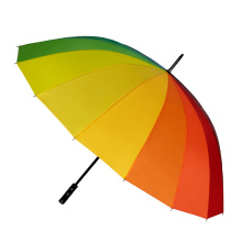 Falconetti - Regenboog paraplu - Handopening - Windproof -  125 cm - Multi kleur - Topgiving