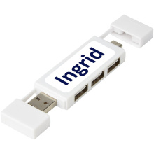 Mulan dubbele USB 2.0 hub - Topgiving