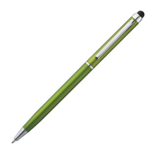 Kunststof pen met touchfunctie - Topgiving