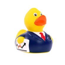 Squeaky duck businessman - Topgiving