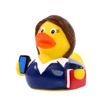Squeaky duck businesswoman - Topgiving