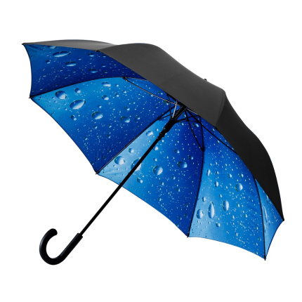 Falcone - Grote paraplu - Automaat - Windproof -  120 cm - Zwart - Topgiving